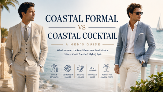 Coastal Formal and Coastal Cocktail Attire: A Men's Guide