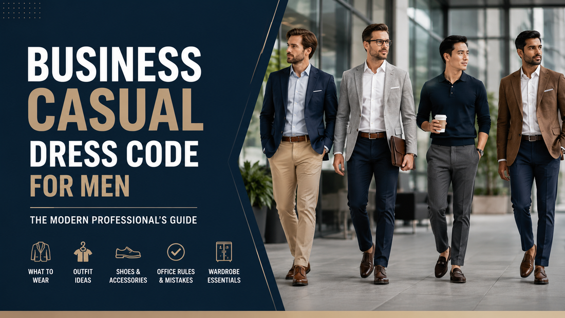 Business Casual Dress Code for Men: The Modern Professional’s Guide