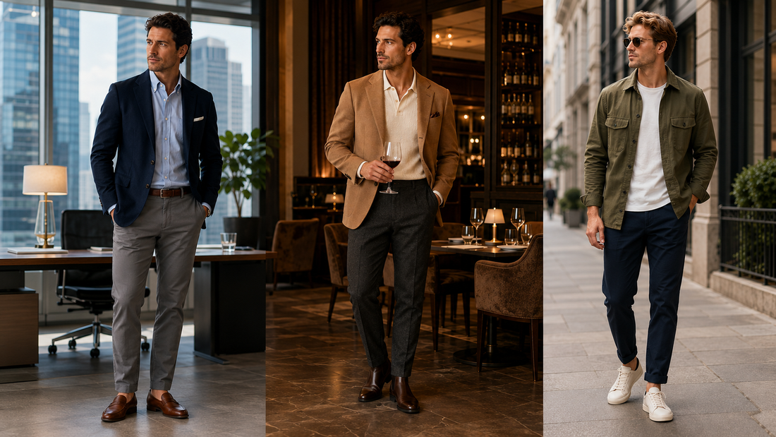 Smart Casual Attire for Men: 18 Outfits from Office Days to Weekend Events