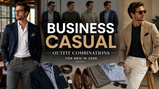 Best Business Casual Outfit Combinations for Men in 2026