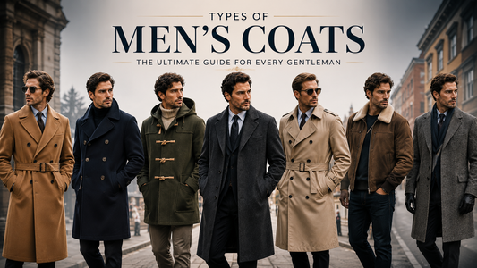 15 Types of Men's Coats Every Gentleman Should Know