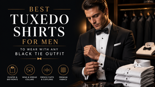 Best Tuxedo Shirts for Men to Wear With Any Black Tie Outfit