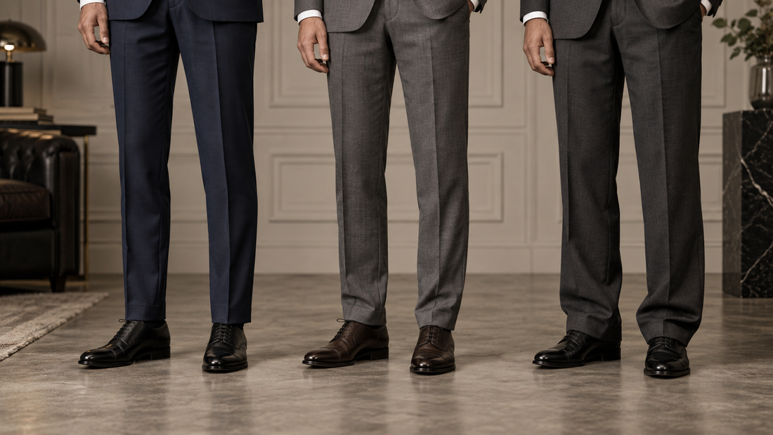 Suit Trouser Break Guide: No Break, Half Break, Full Break