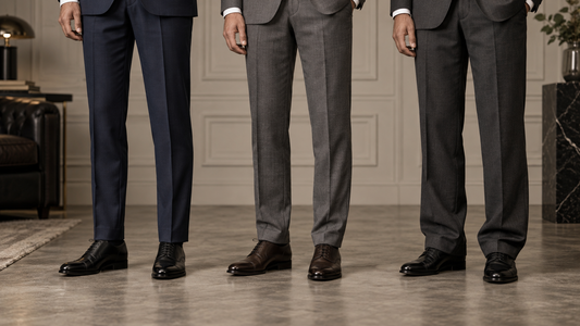 Suit Trouser Break Guide: No Break, Half Break, Full Break