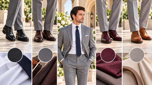 What Color Shoes Go With a Grey Suit? Complete Men's Guide