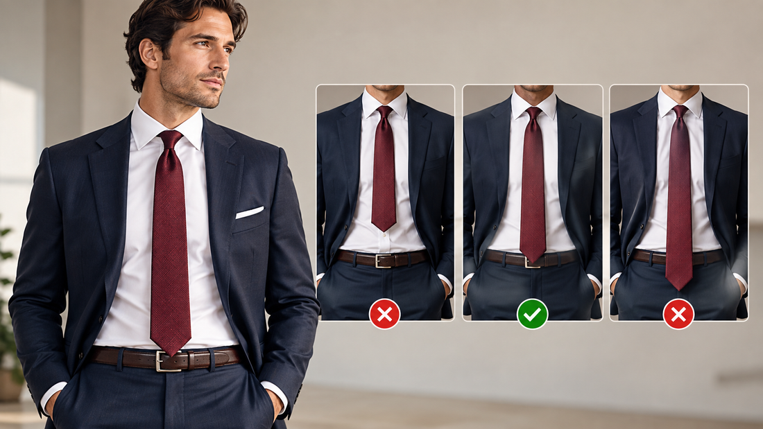 How Long Should a Tie Be? The Right Tie Length Explained