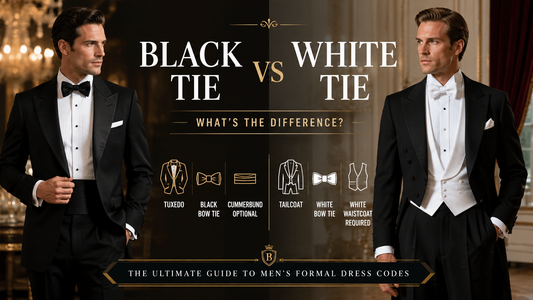 Black Tie vs White Tie: What's the Difference?
