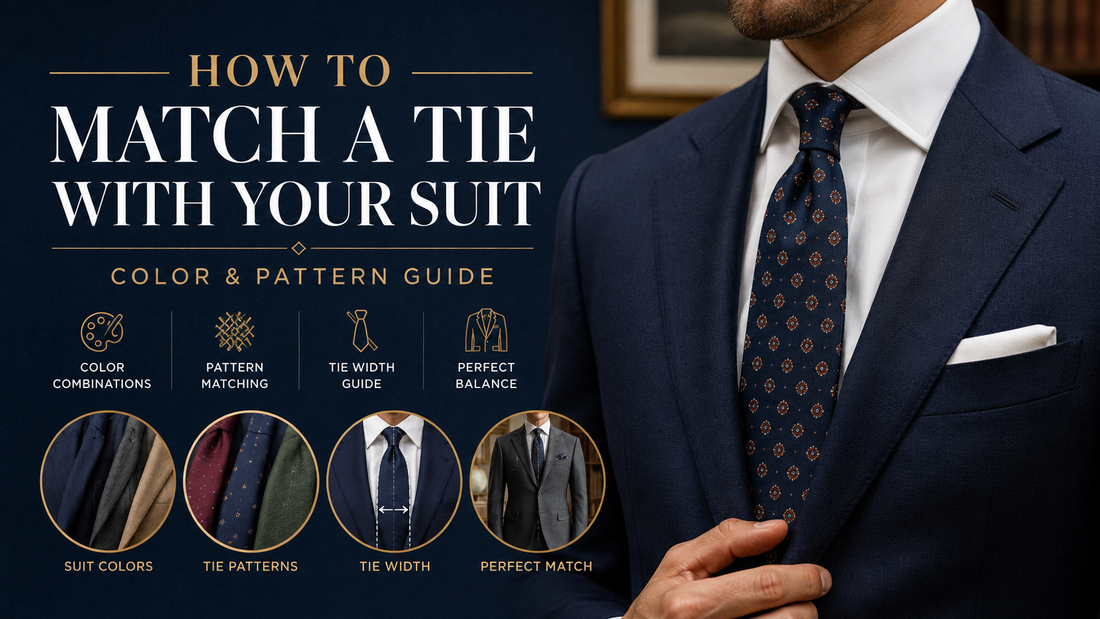 How to Match a Tie with Your Suit: Color and Pattern Guide