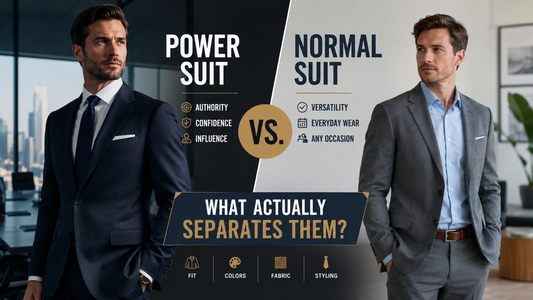 Power Suit vs. Normal Suit: What Actually Separates Them