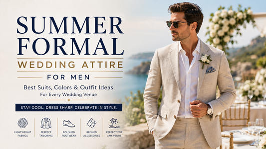 Summer Formal Wedding Attire for Men: Best Suits, Colors & Outfit Ideas