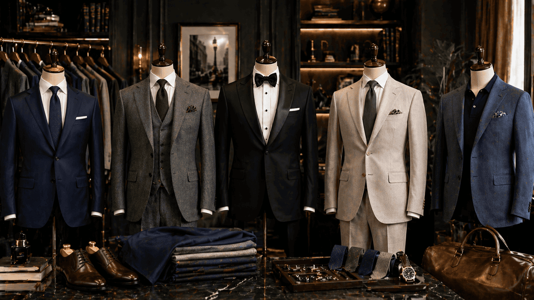 Types of Suits Every Man Should Know (And When to Wear Them)