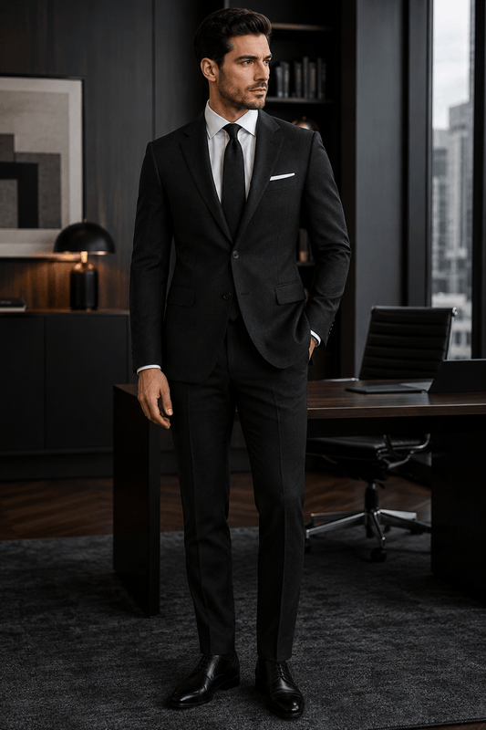 Plain Black Suit