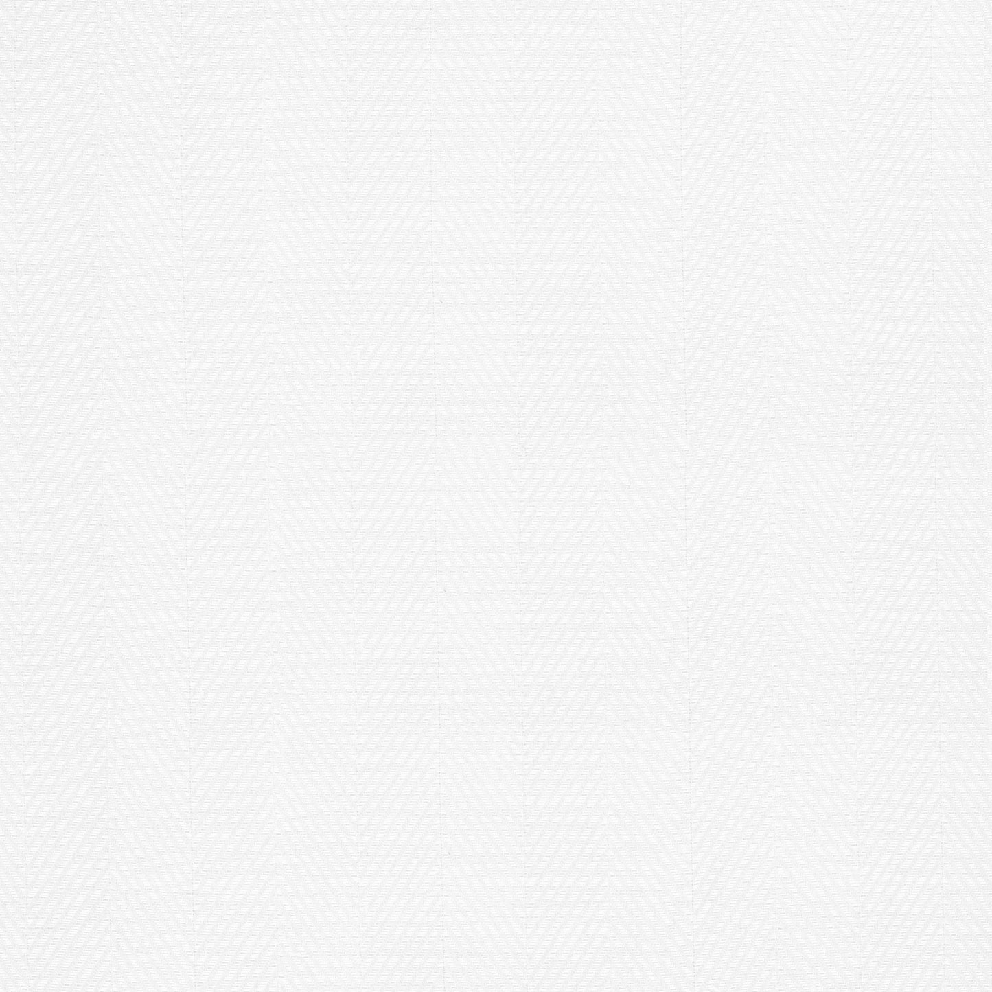 A close-up of a white textured fabric with a subtle woven herringbone pattern.