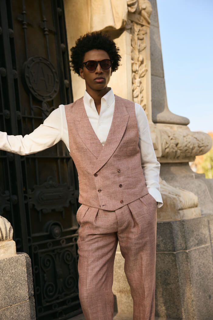 Custom Dress Vest for Men | Tailored Fit with AI Measurement Custom Dress Vest for Men | Tailored Fit with AI Measurement