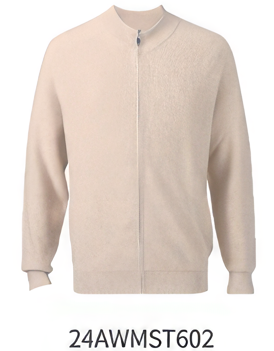 Custom Zip-Up Sweater | Tailored Knit Full-Zip